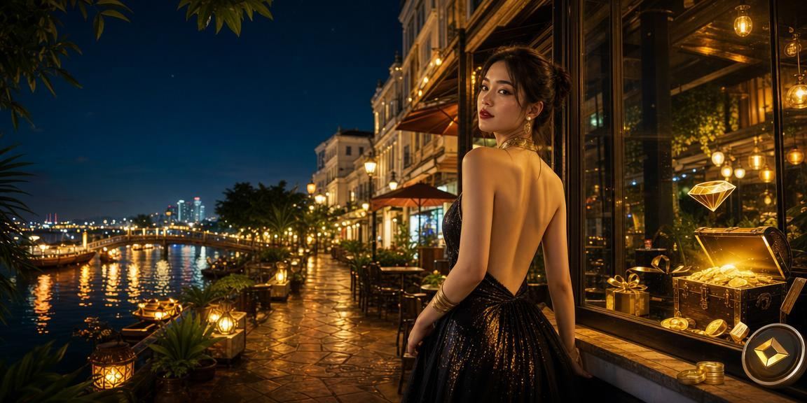 Người dùng tại TP.HCM vừa uống cà phê vừa xem kèo cược trên điện thoại
