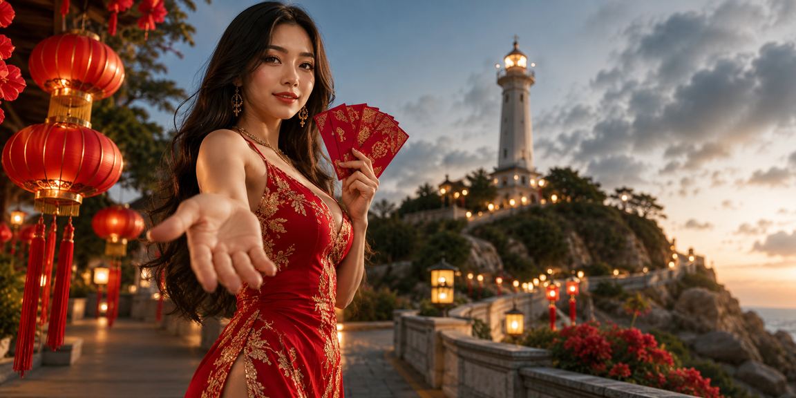 Người chơi bài dưới ánh đèn lồng tại Vũng Tàu, không khí giải trí địa phương